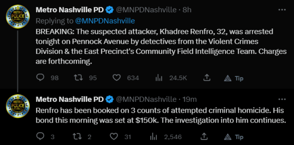 Nashville Attack