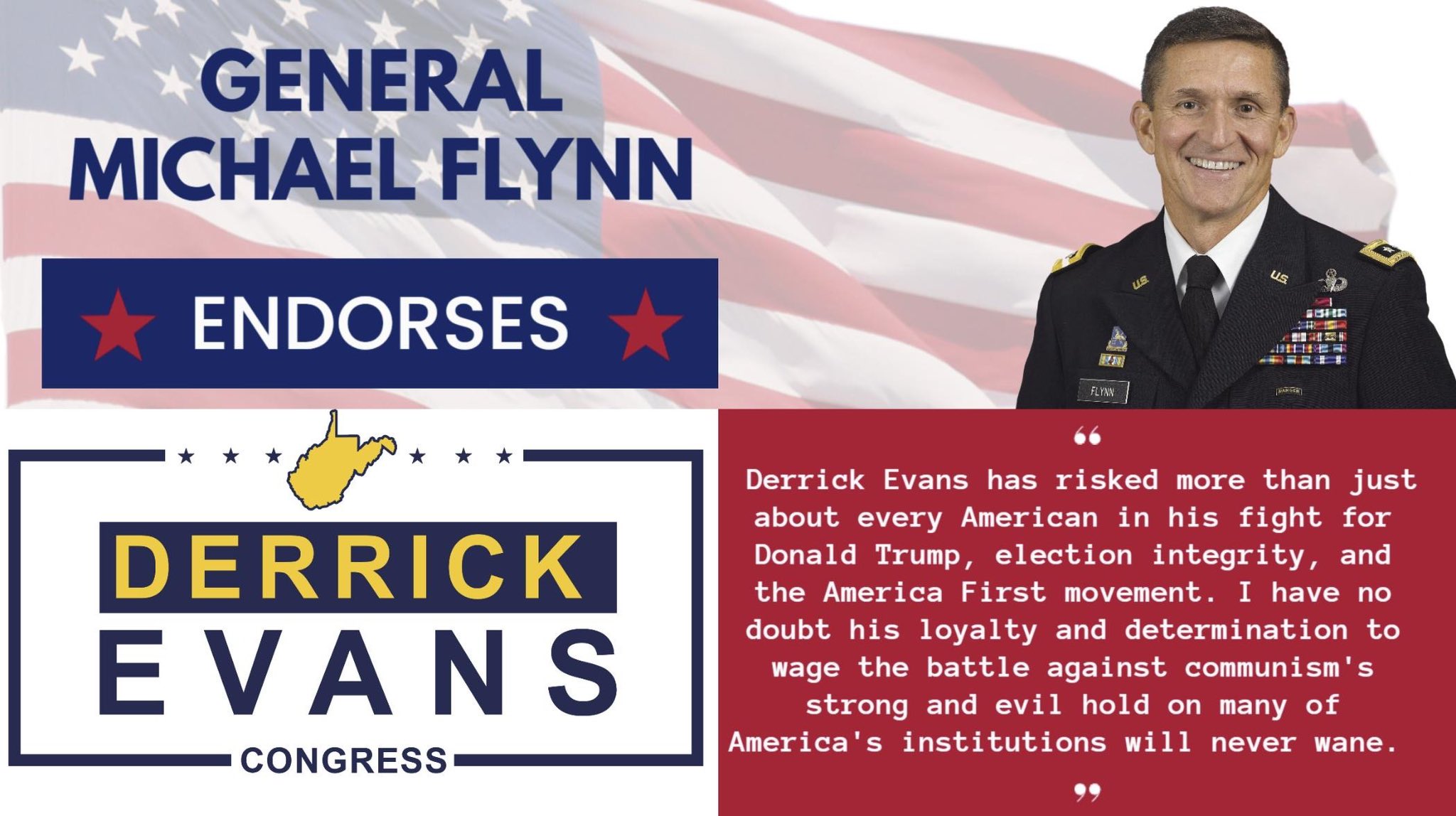 Flynn Evans Endorsement