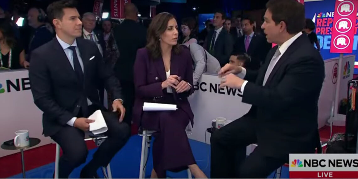 Ron DeStablishment Gave His ONLY Post-Debate Spin Room Interview To NBC News, Then He Praised NBC News