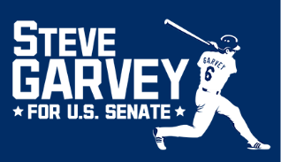 Steve Garvey Senate Logo