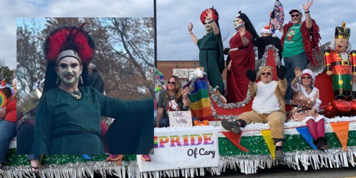 Drag "Nuns" Ride in Cary, NC Christmas Parade National File