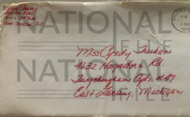 Steve Garvey Letter Envelope