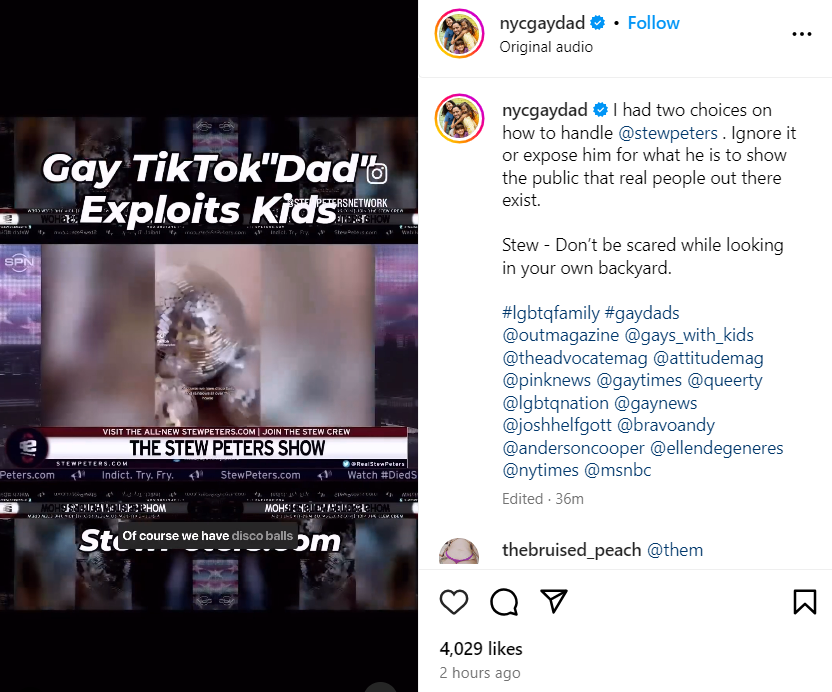 NYC Gay Dad Edited Threat Post