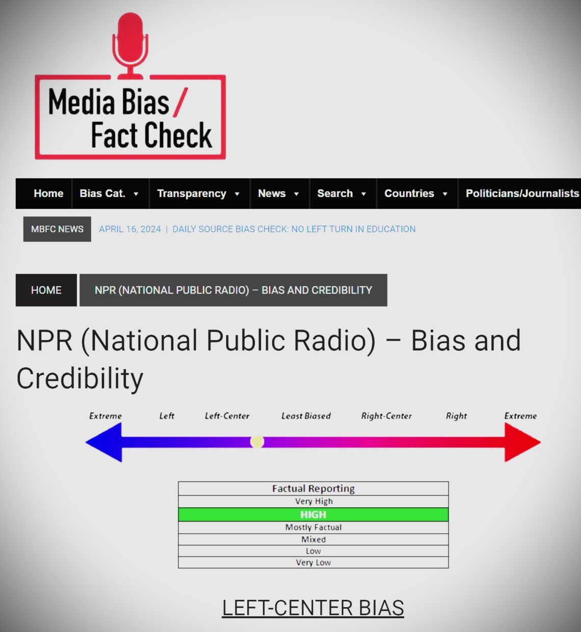 NPR Editor Suspended After Criticizing Left-Wing Bias – TAKE THE RED ...